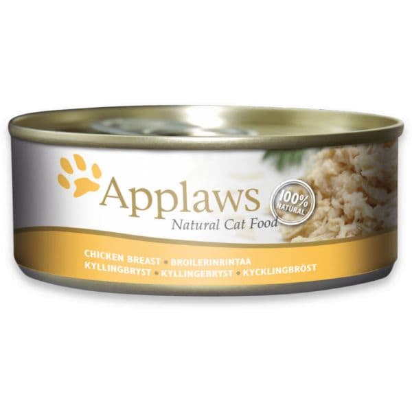 Ração Húmida Applaws Pedaços Caldo 24x70 g Atum com Algas