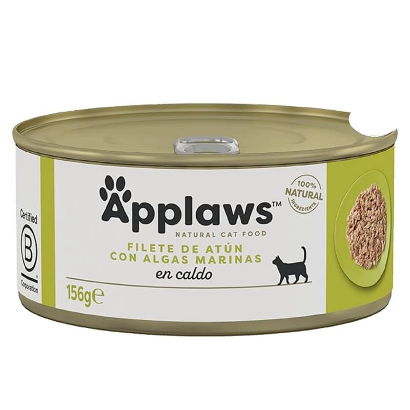 Applaws Lata Gatos Filete de Atún con Algas Marinas