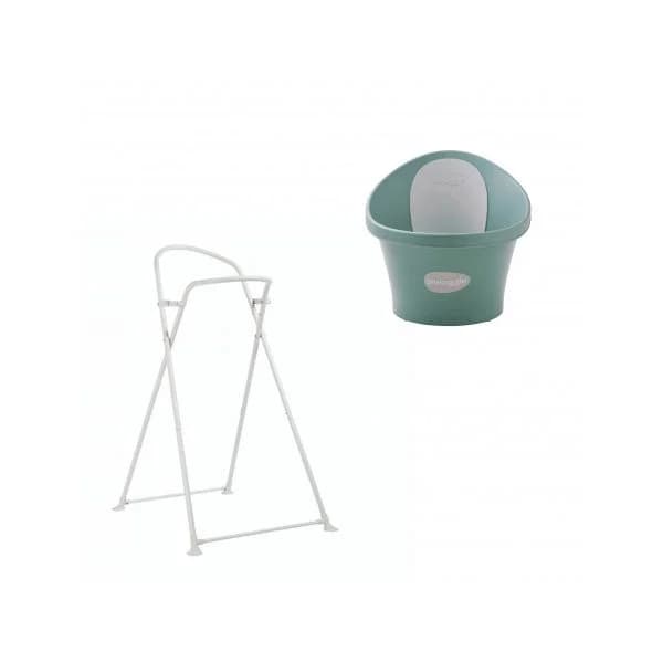 Shnuggle Banheira Eucalypto com Encosto Branco