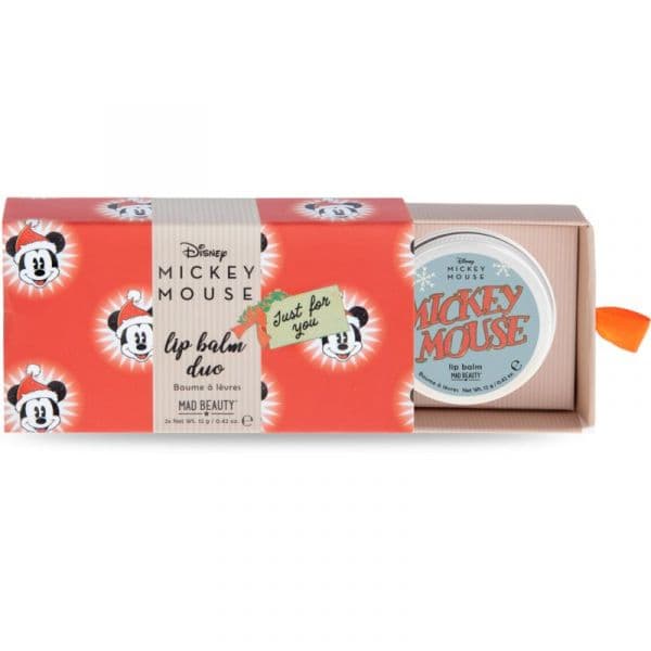 Mad Beauty Mickey Mouse Jingle All the Way Bálsamo Edição de Presente 2x12 g
