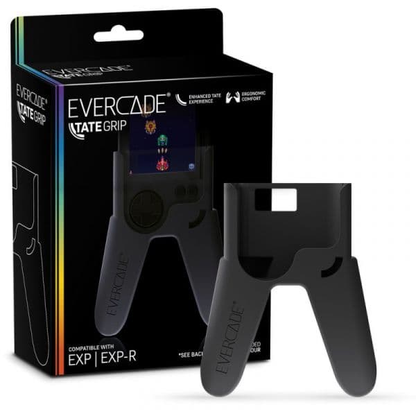 Blaze Evercade TATE Grip Cinzento para Evercade EXP e Evercade EXP-R