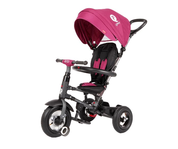Triciclo Qplay Rito Borracha Purple