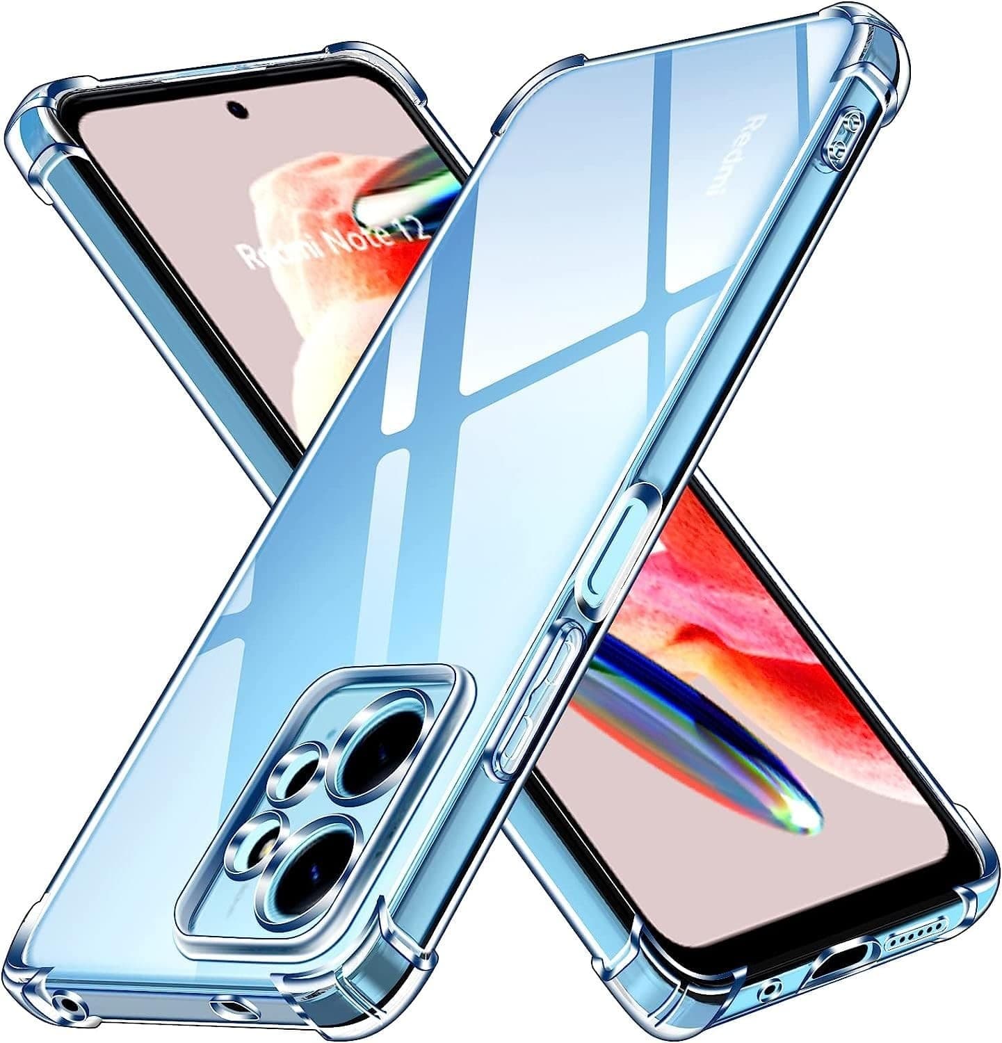 Capa Silicone Transparente Xiaomi Redmi Note 12 5G