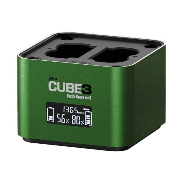 Hahnel Carregador Duplo ProCube3 para Fujifilm Verde