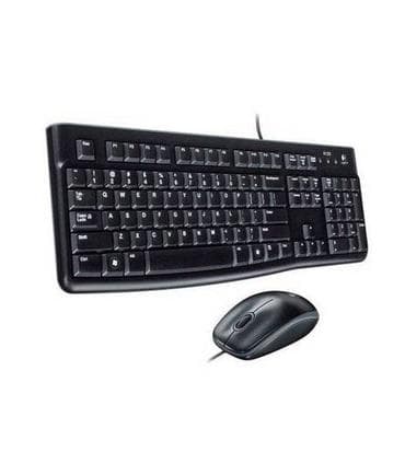Teclado + Mouse Logitech Mk120 Usb