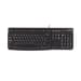 Teclado Logitech Teclado K120 USB AZERTY Preto