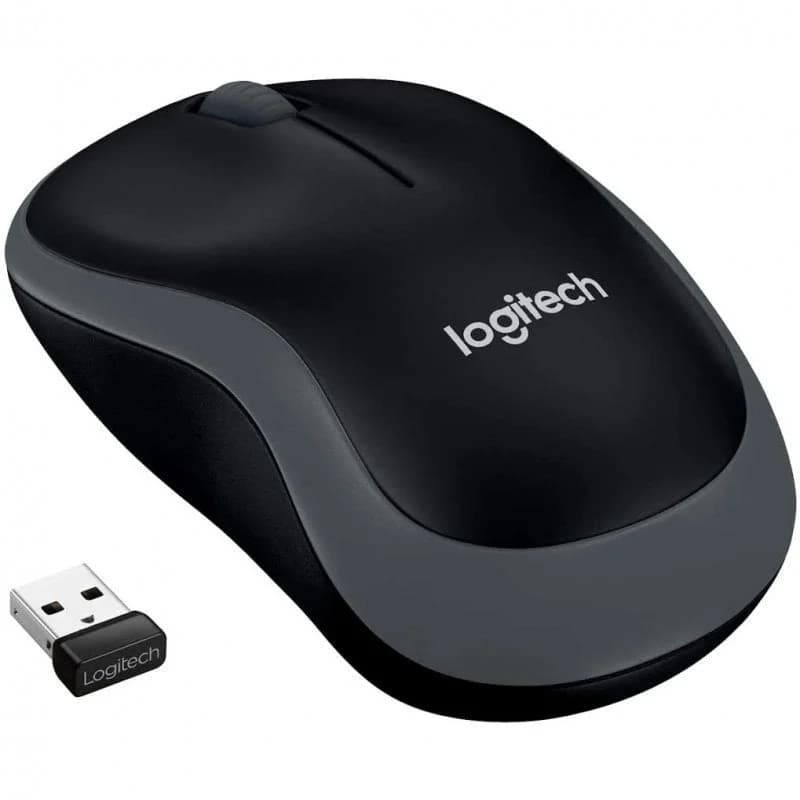 Logitech M185 Wireless Mouse Notebook Grey