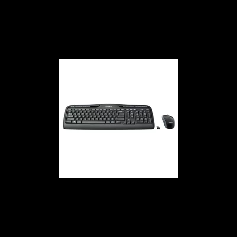 Logitech Teclado+ Ratón MK330 USB Negro