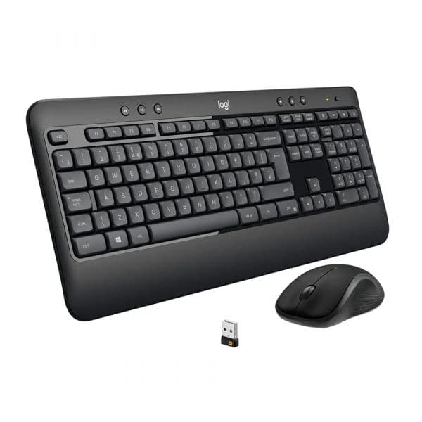 Teclado Logitech MK540 Advanced Rato Sem Fios US-Layout Darkgrey/Preto/Branco