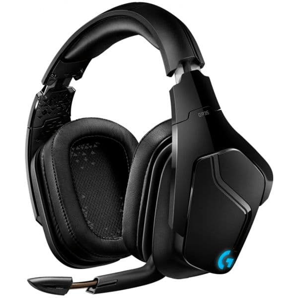 Logitech G935 Wireless 7.1 Surround Lightsync Gaming Black - 981-000744