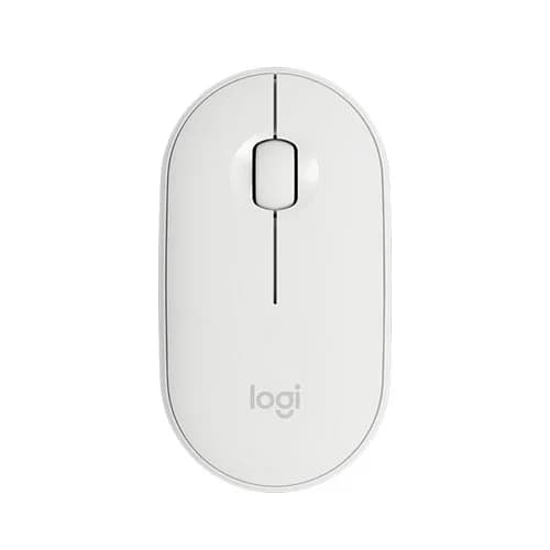 Rato Logitech Pebble M350 Wireless/Bluetooth Off-White