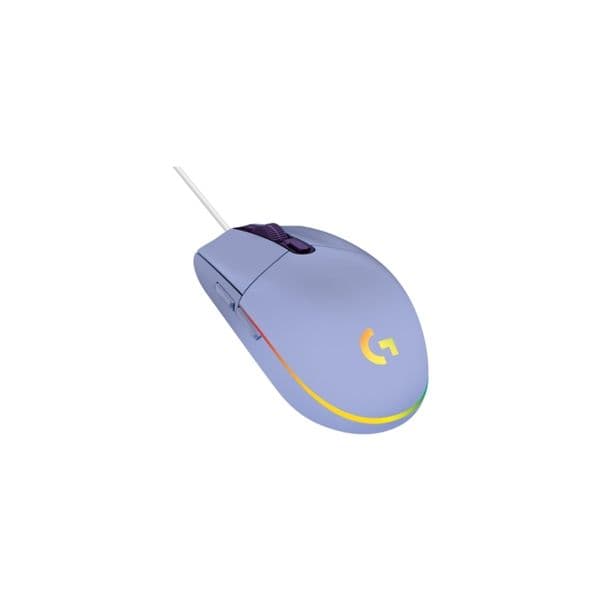 Logitech G203 Lightsync 2nd Gen Gaming Mouse RGB White - 910-005853
