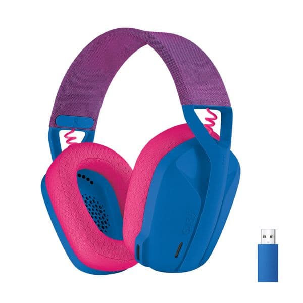 Logitech G435 LightSpeed Wireless/Bluetooth Azul/Rosa/Roxo