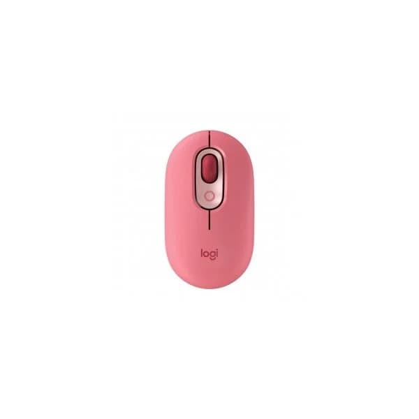 Logitech POP Mouse c/ Emoji personalizável Bluetooth Rosa - 910-006548