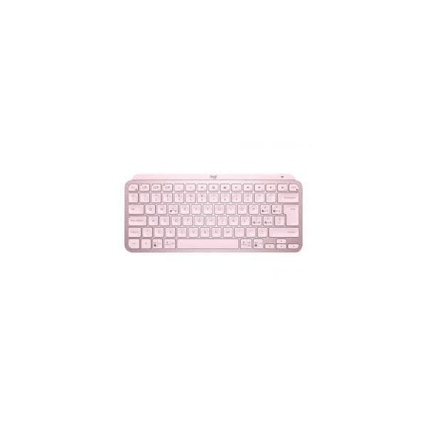 Teclado Logitech MX Keys Mini Sem Fios Bluetooth Rosa (Teclado Espanhol)