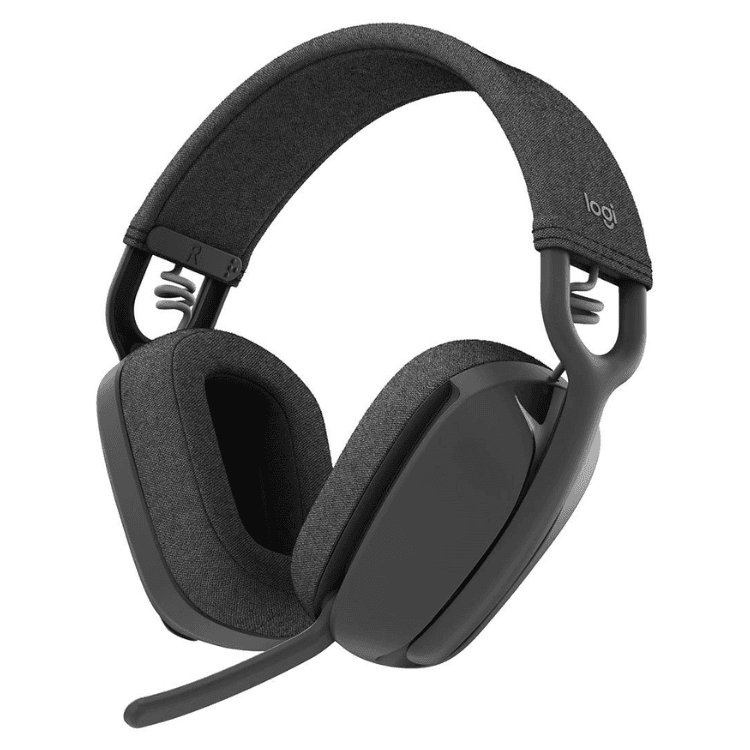 Logitech Zone Vibe 100 Wireless/Bluetooth Preto - 981-001213