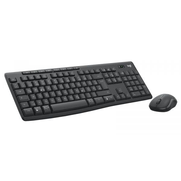 Teclado Logitech MK370 Business Rato Sem Fios QWERTZ Alemão Preto/Grafite