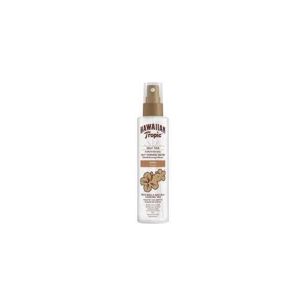 Autobronzeador Hawaiian Tropic Auto-Bronzeador En Água Facial e Corporal, Tono Oscuro, 190 ml