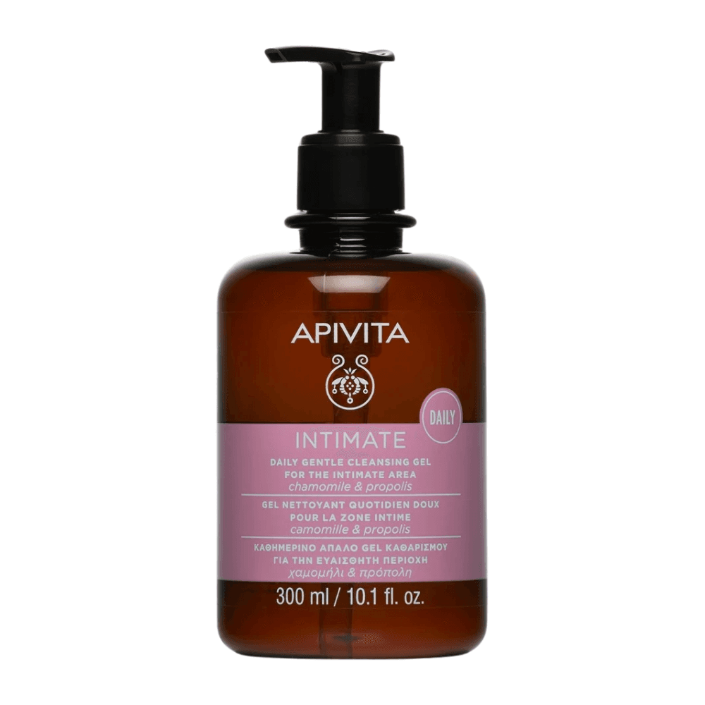 Apivita Intimate Gel de Limpeza Suave Uso Diário 300ml