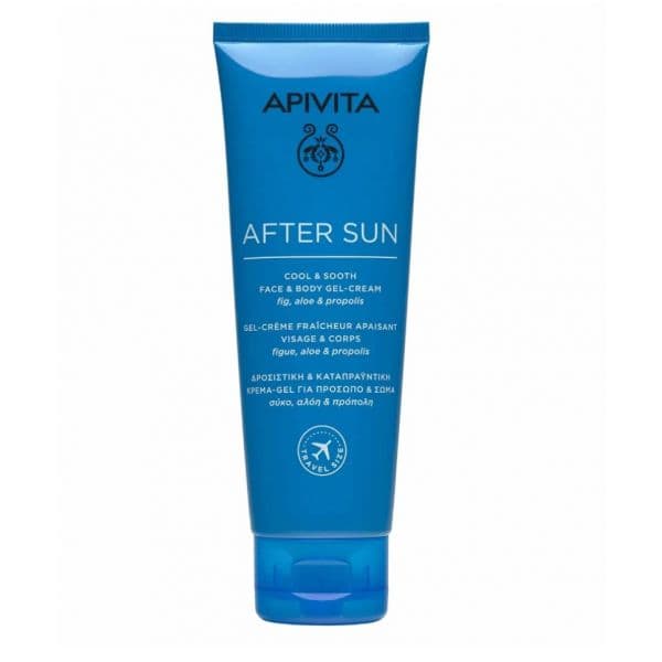 After Sun Apivita Bee Sun Safe After Sun Gel-Creme Rosto e Corpo Refrescante e Apaziguante 100ml