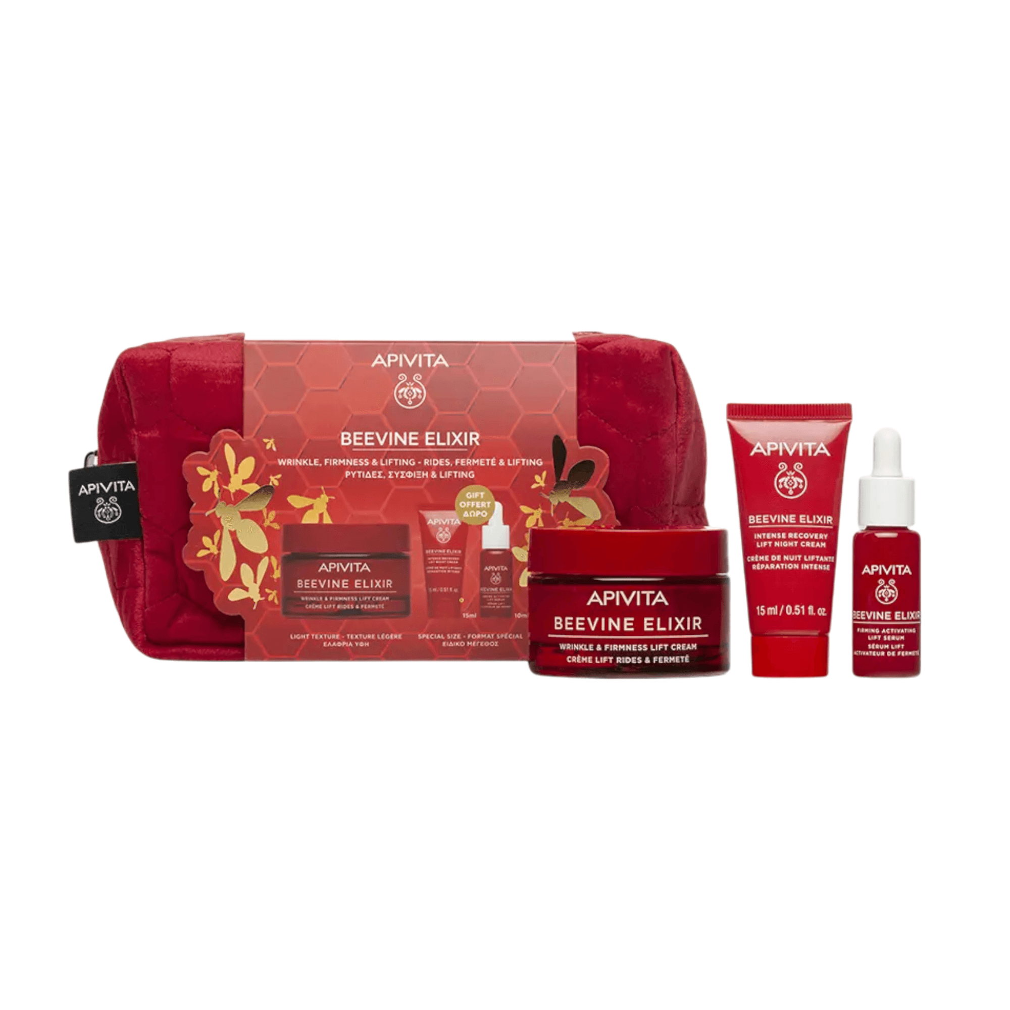 Apivita Beevine Elixir Creme Textura Ligeira Coffret