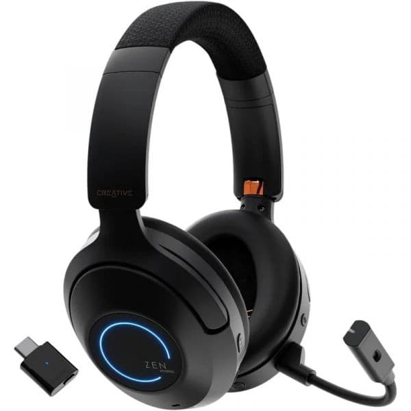 Creative Zen Hybrid Pro Classic Sem Fios Bluetooth ANC Pretos