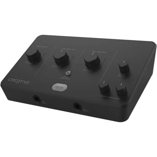 Placa de Som Creative Sound Blaster Creative! Live! Audio A3 Interface de Áudio Externo USB-C HI-RES