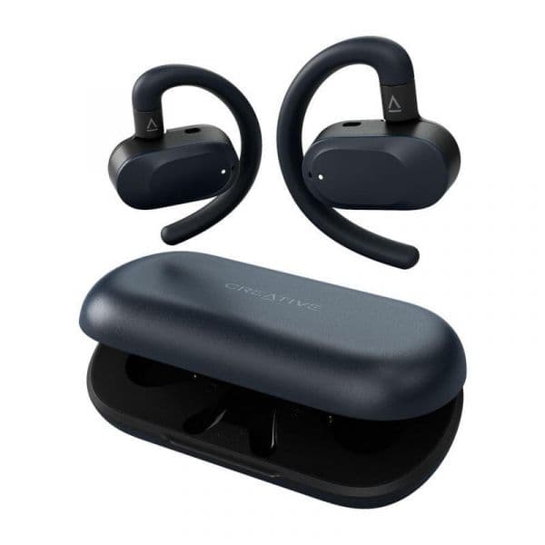 Creative Outlier Go TWS Open-Ear Bluetooth com Cancelamento de Ruído Azul