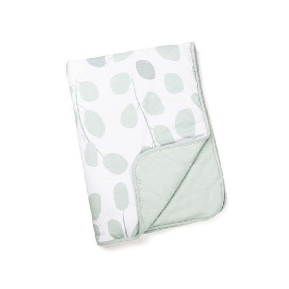 Doomoo Manta Dream Folhas Verde Água