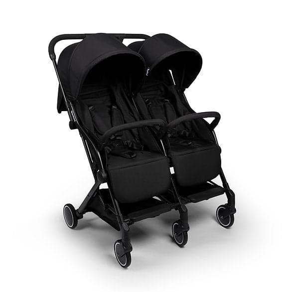 Carrinho de passeio para gémeos Adige Black Baninni