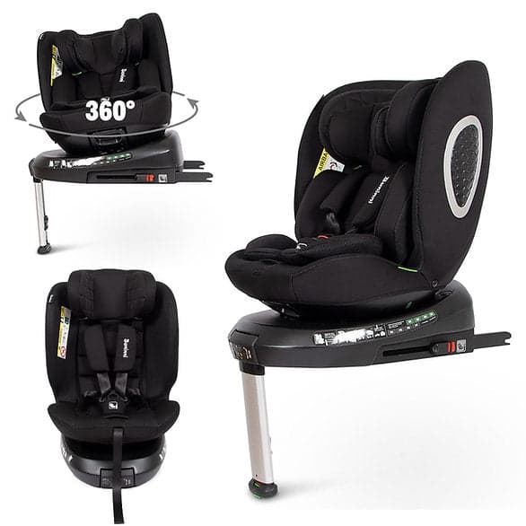 Cadeira auto I-Size 40 - 150 cm rotação 360º Tullio Black Baninni