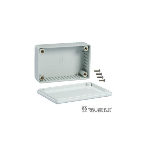 Velleman Caixa para Projecto 150x80x45mm Cinzento Escuro G416