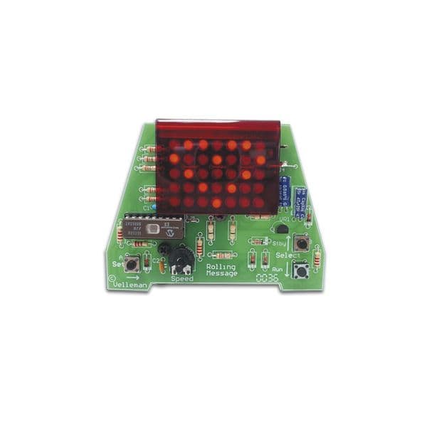 Velleman Kit Mensagem Rolante MK124