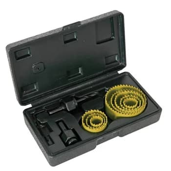 Velleman Kit De 8 Serras Circulares C/ Broca Piloto