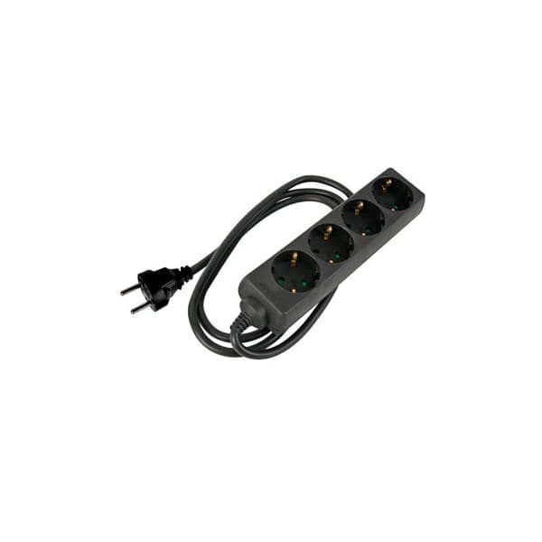Perel Bloco 4 Tomadas Cabo 1,5mts com Manga - VELEB4STB-G