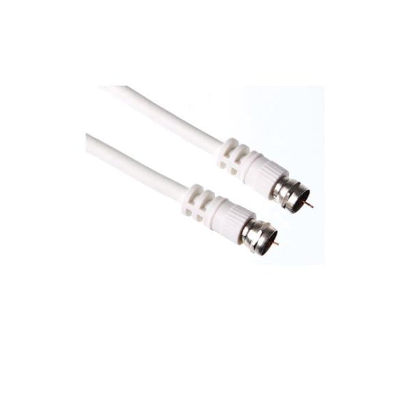 Velleman Cabo Coaxial com Fichas Tipo F Macho/Macho Basic 10m