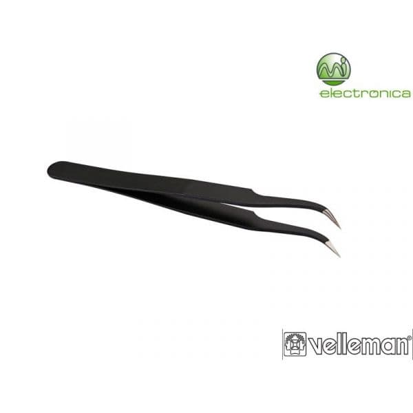 Velleman Pinça Curva e Anti-estática - VTTW11
