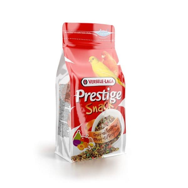 Versele Laga Prestige Snack Canários Fruta e Ovo 125gr
