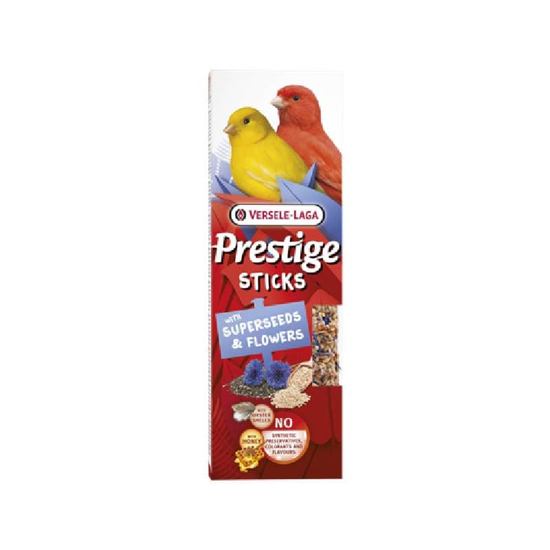 Versele Laga Prestige Sticks Canários Super Sementes e Flores 2x30g