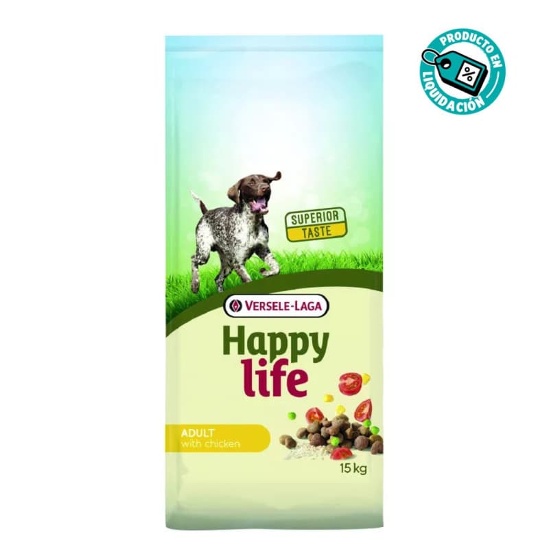 Versele-Laga Happy Life Adult Comida Para Perros De Pollo