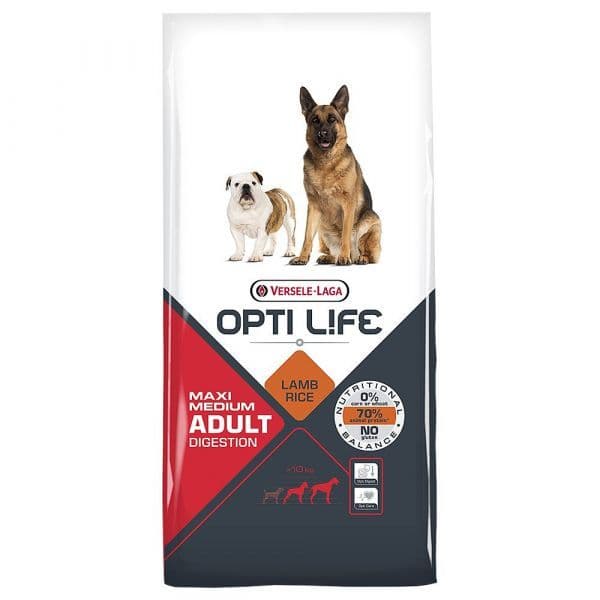 Versele Laga Opti Life Maxi Medium Adult Digestion 12,5Kg
