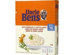 arroz vaporizado uncle ben?s grão longo 1kg