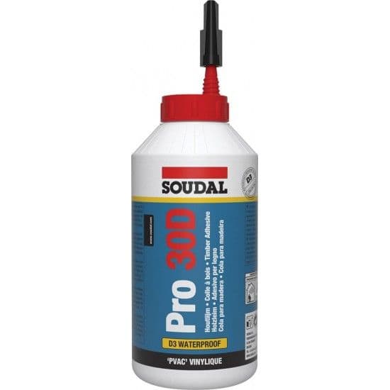 Cola para madeira PRO30D 750g refª 108769 Soudal