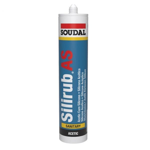 Soudal Silicone SiliRub AS Sanitário Transparente 280ml