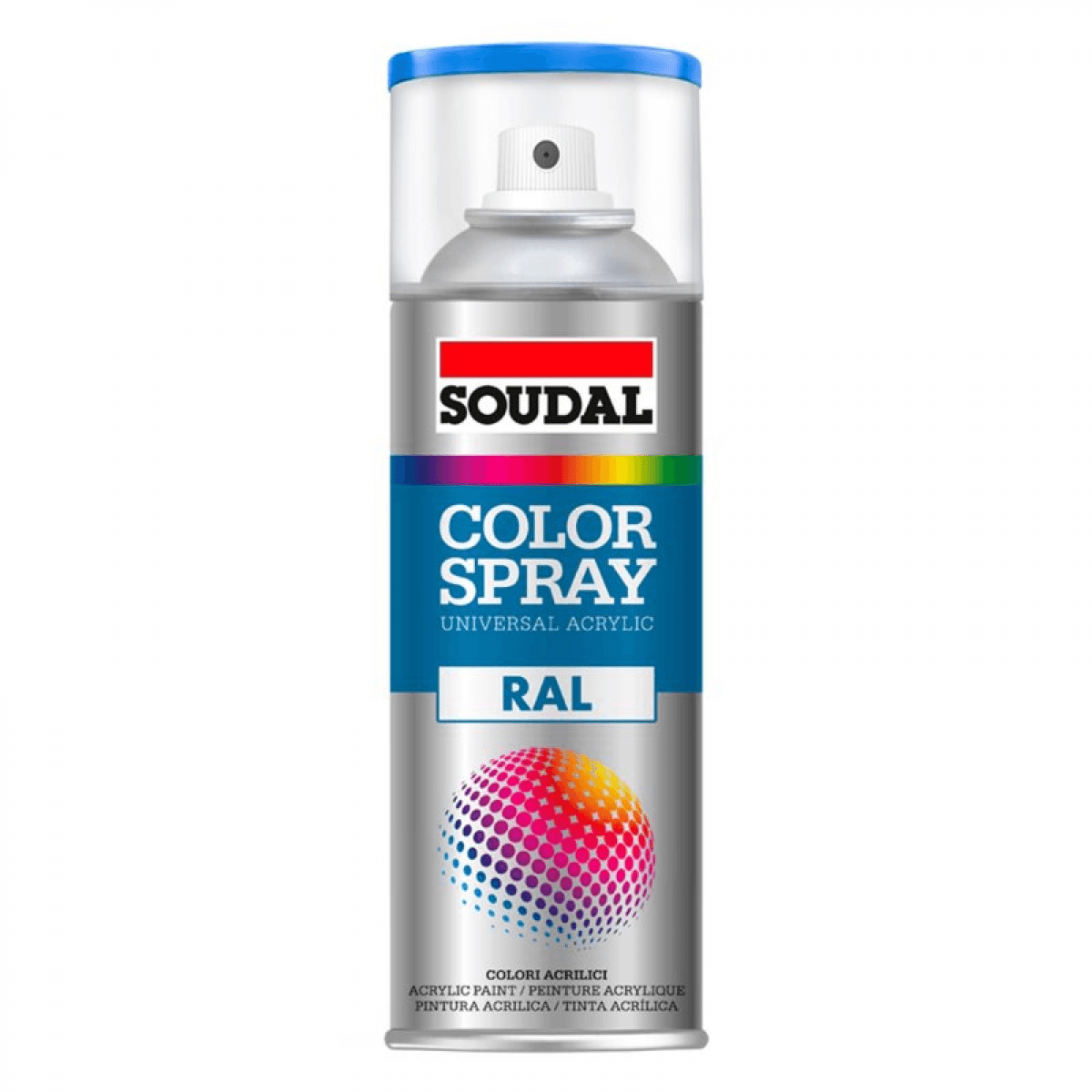Soudal Color Spray Ral 400ml - Ral 7016