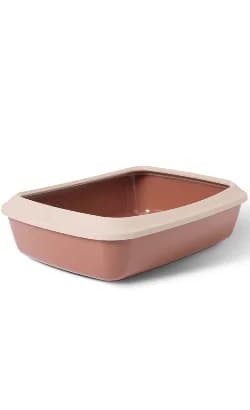 Savic WC Iriz + Rim | Champagne Pink / Tuscan Red