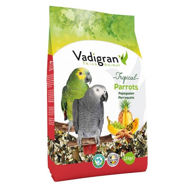 Vadigran Mistura Tropical para Papagaios 2,5Kg