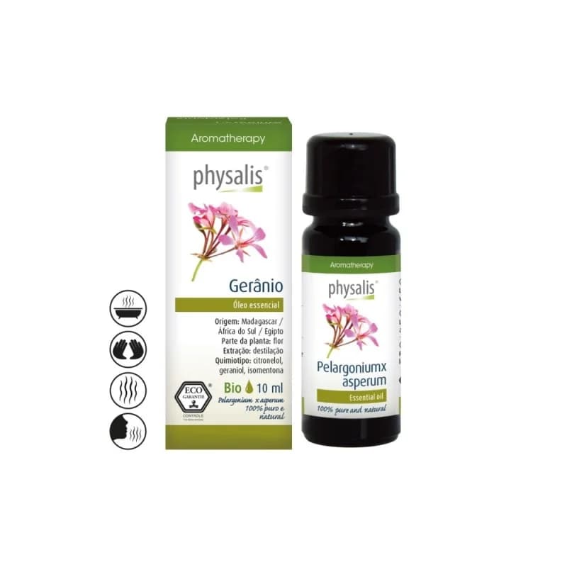 Aceite Esencial de Geranio Bio 10ml – Physalis
