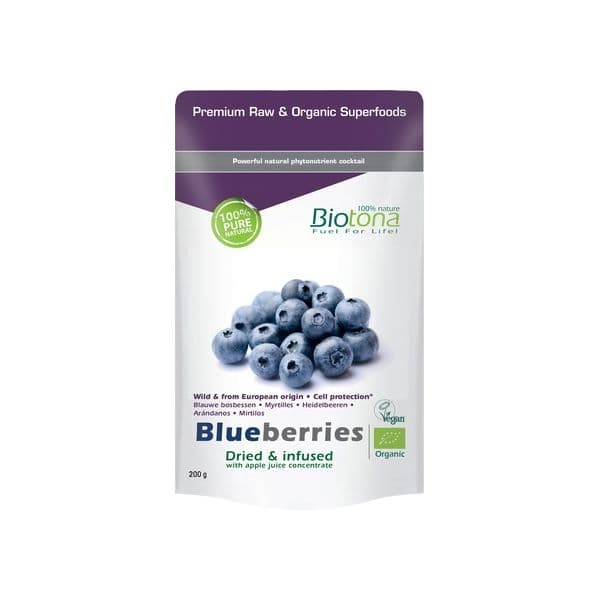 Biotona Bio Mirtilos Crus/Secos Superalimento 200g