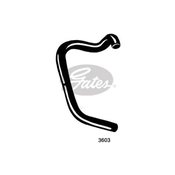 Gates 3603 - Tubo flexível do radiador - 5412571019537